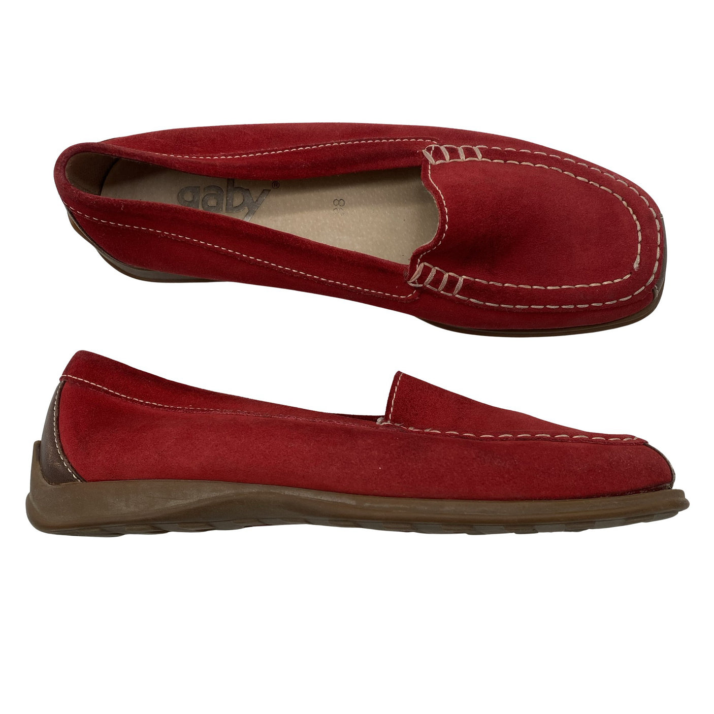 Unisex Gabor - Mokassiinid, suurus 38 - Punane (1)