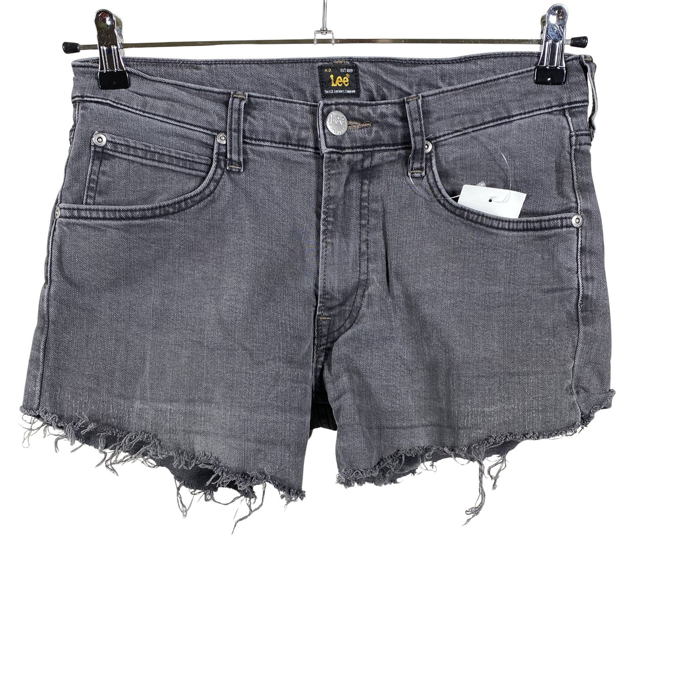 Unisex Lee - Teksast lühikesed püksid, suurus W30 - Hall (1)