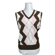 Unisex Röhnisch - Kootud vest, suurus 38 - Pruun ()
