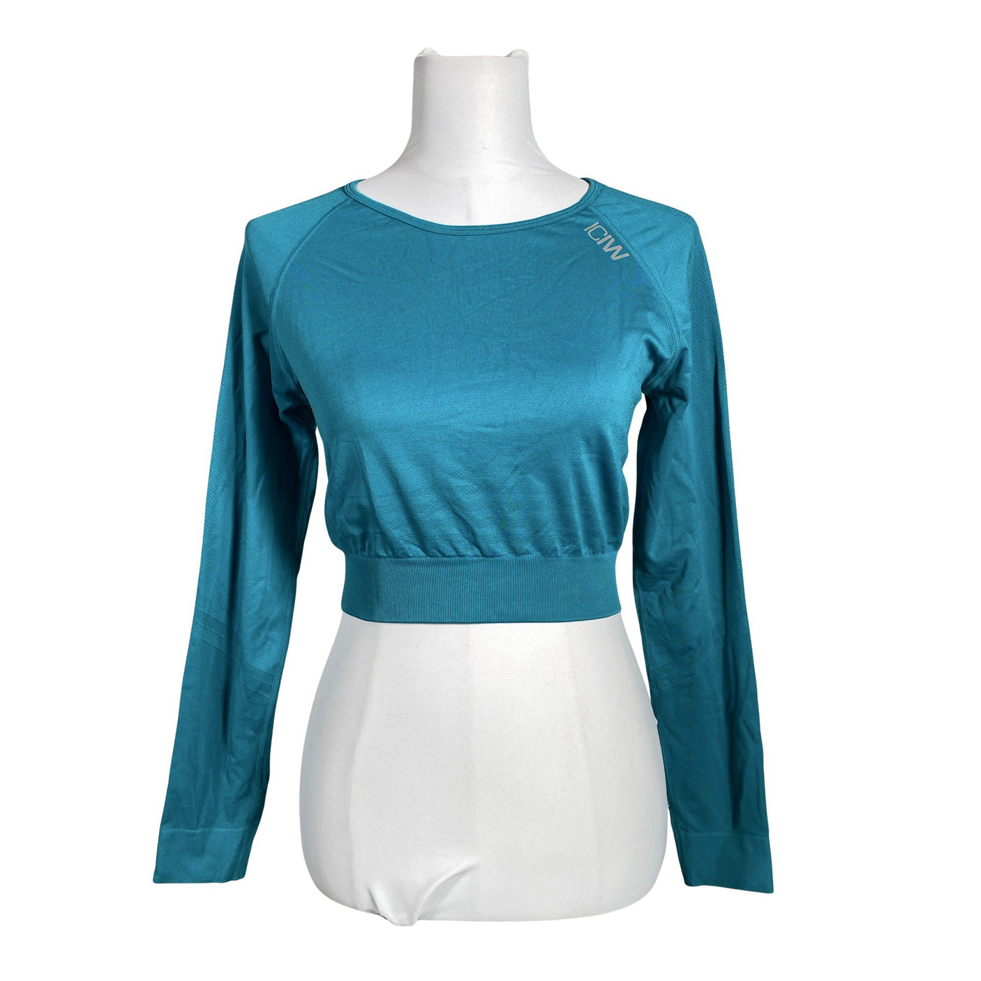 Unisex ICIW – Icaniwill - Spordisärk, pikad käised, suurus 38 - Türkiis (1)