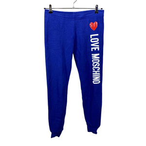 Unisex Love Moschino - Dressikangast püksid, suurus 38 - Sinine (1)