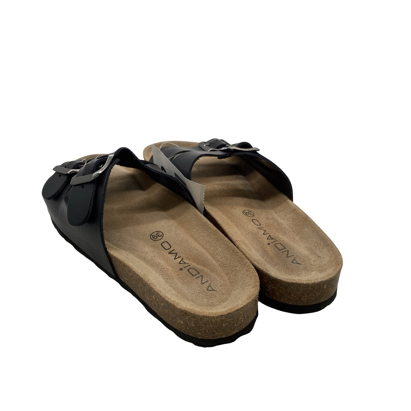 Unisex Andiamo - Rihmikud, suurus 39 - Must (2)