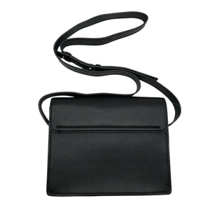 Unisex Flattered - Õlakott, suurus Midi - Must (2)