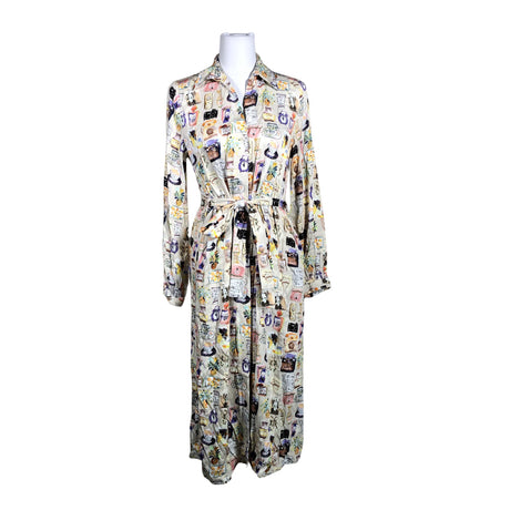 Unisex Milano - Õhuke kleit, suurus 36 - Beige ()