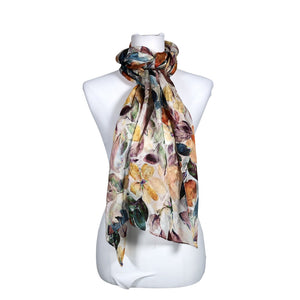Unisex A+more - Õhuke sall, suurus Maxi - Valge (1)
