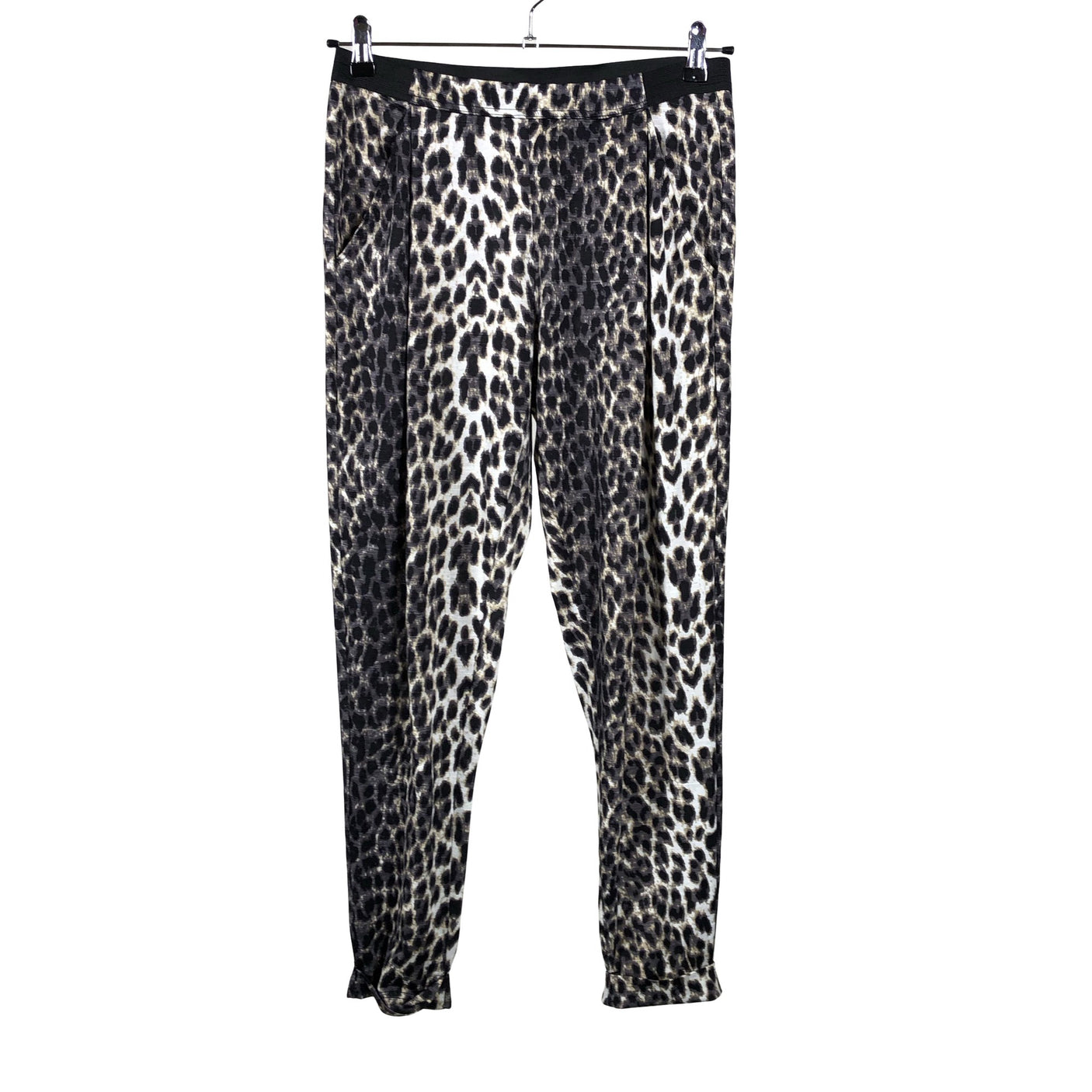 Unisex AX Paris - Trikotaažist püksid, suurus 40 - Must (1)