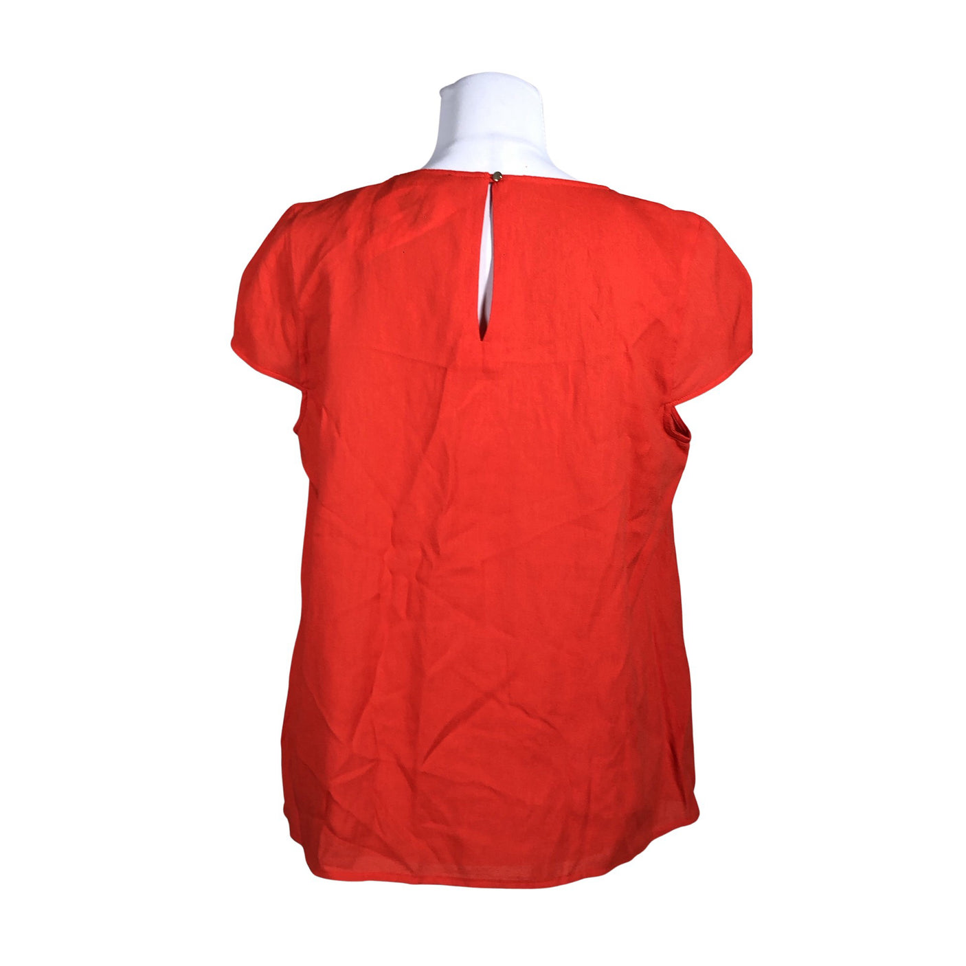 Unisex EDC by Esprit - Lühikeste käistega pluus, suurus 40 - Punane (2)