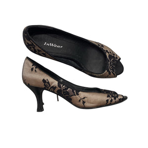 Unisex InWear - Lahtise ninaga kontsakingad, suurus 36 - Must (1)