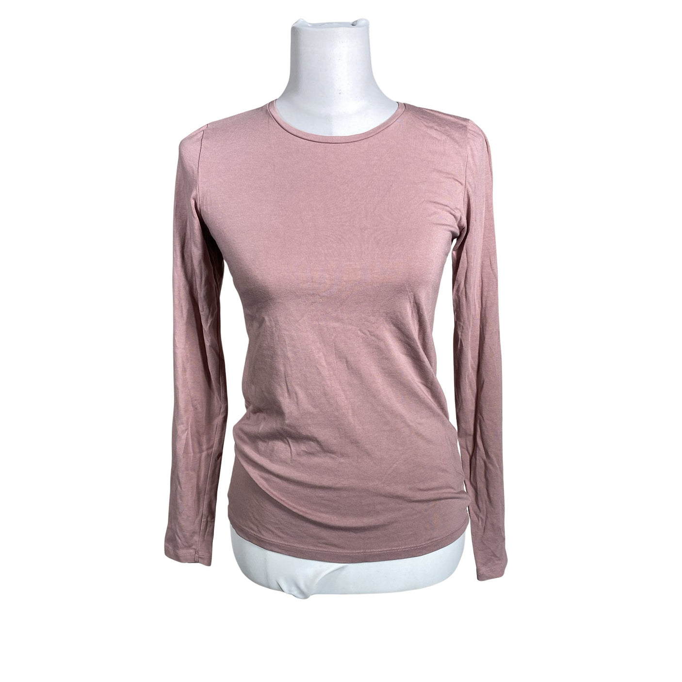 Unisex Essentials by Stockmann - Trikotaažist pluus, suurus 34 - Heleroosa (1)