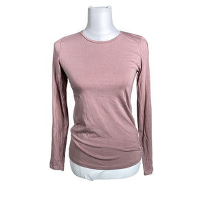 Unisex Essentials by Stockmann - Trikotaažist pluus, suurus 34 - Heleroosa (1)