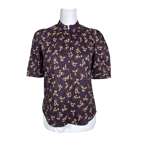 Unisex Holly & Whyte by Lindex - Lühikeste käistega pluus, suurus 36 - Lilla ()