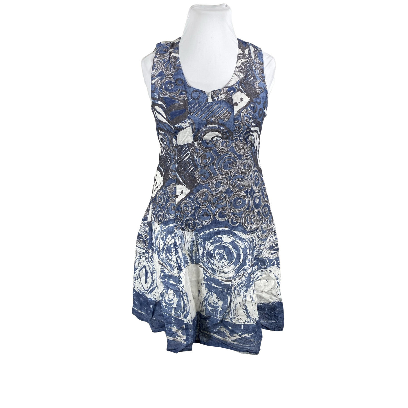 Unisex Elton - Mitteveniv kleit, suurus 42 - Sinine (1)