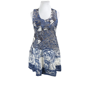 Unisex Elton - Mitteveniv kleit, suurus 42 - Sinine (1)