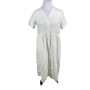 Unisex Nanso - Mitteveniv kleit, suurus 42 - Valge (1)