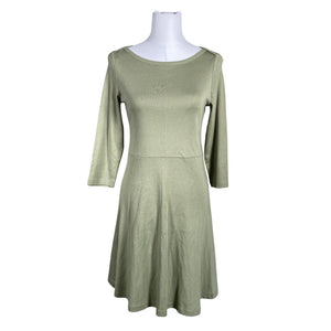 Unisex EDC by Esprit - Trikotaažist kleit, suurus 36 - Roheline (1)