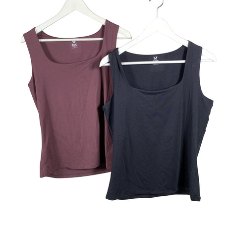 Unisex Soc - Sporditopp, suurus 40 - Must ()