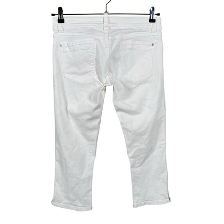 Unisex Marc O'Polo - Teksast poolpikad püksid, suurus W29 - Valge (2)