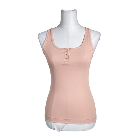 Unisex Esprit - Trikotaažist topp, suurus 36 - Heleroosa ()
