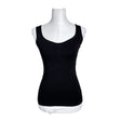 Unisex Zizzi - Trikotaažist topp, suurus 40 - Must ()