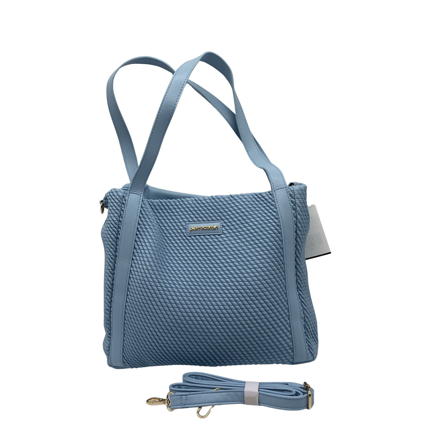 Unisex Pierre Cardin - Käekott, suurus Maxi - Helesinine (1)