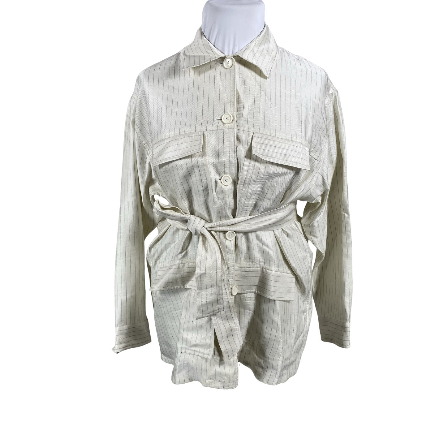 Unisex Van Laack - Õhuke jope, suurus 42 - Looduslik valge (1)