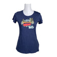 Unisex Columbia - T-särk, suurus 36 - Sinine ()
