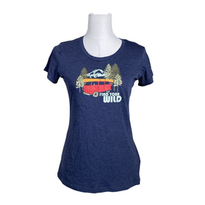 Unisex Columbia - T-särk, suurus 36 - Sinine (1)