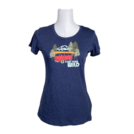 Unisex Columbia - T-särk, suurus 36 - Sinine ()