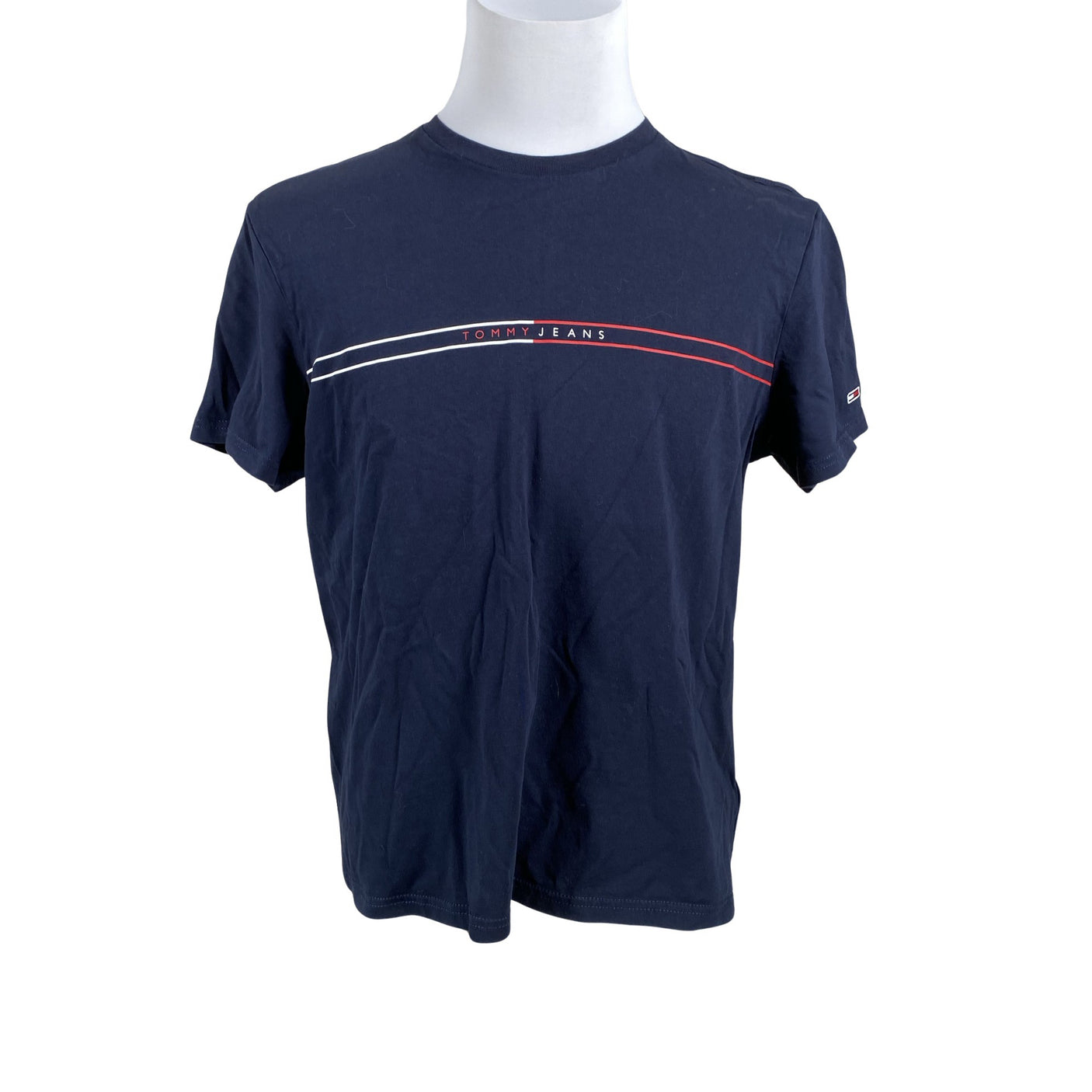 Unisex Tommy Jeans (Tommy Hilfiger) - T-särk, suurus L - Sinine (1)