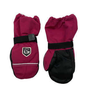 Unisex Hestra - Talvekindad, suurus 3 - 4 vuotta - Roosa (1)