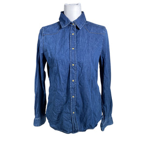 Unisex Massimo Dutti - Teksasärk, suurus 40 - Sinine (1)