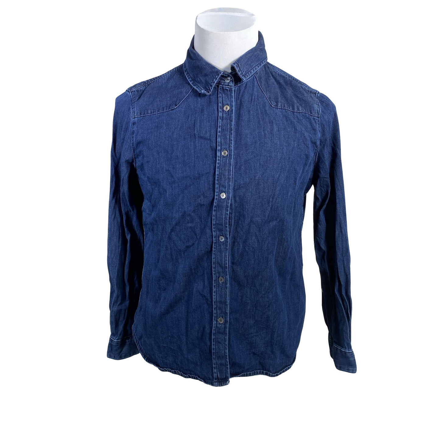 Unisex Massimo Dutti - Teksasärk, suurus L - Sinine (1)