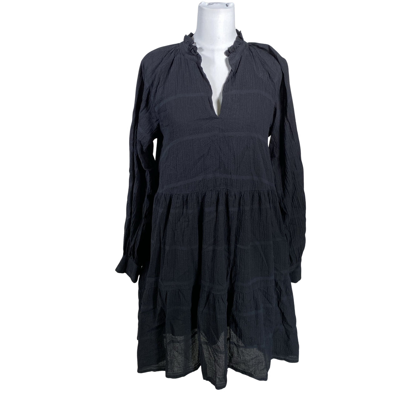 Unisex Gauhar - Mitteveniv kleit, suurus 38 - Must (1)