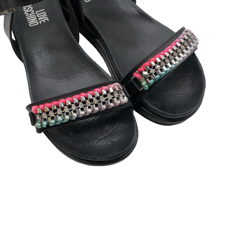 Unisex Love Moschino - Rihmikud, suurus 38 - Must (2)
