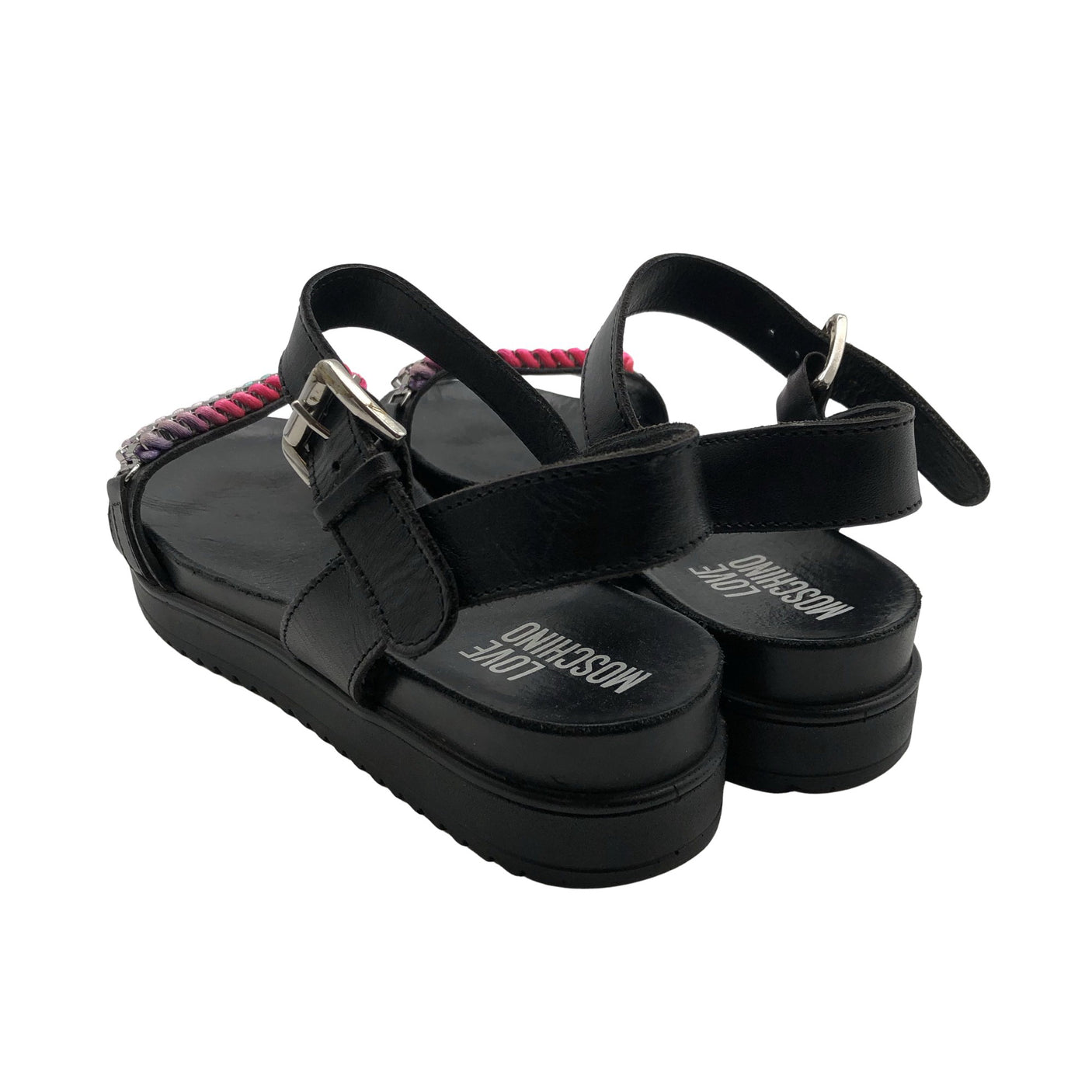 Unisex Love Moschino - Rihmikud, suurus 38 - Must (3)