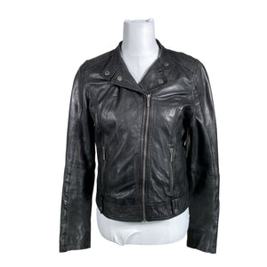 Unisex S.T.I - Nahktagi, suurus 38 - Must (1)