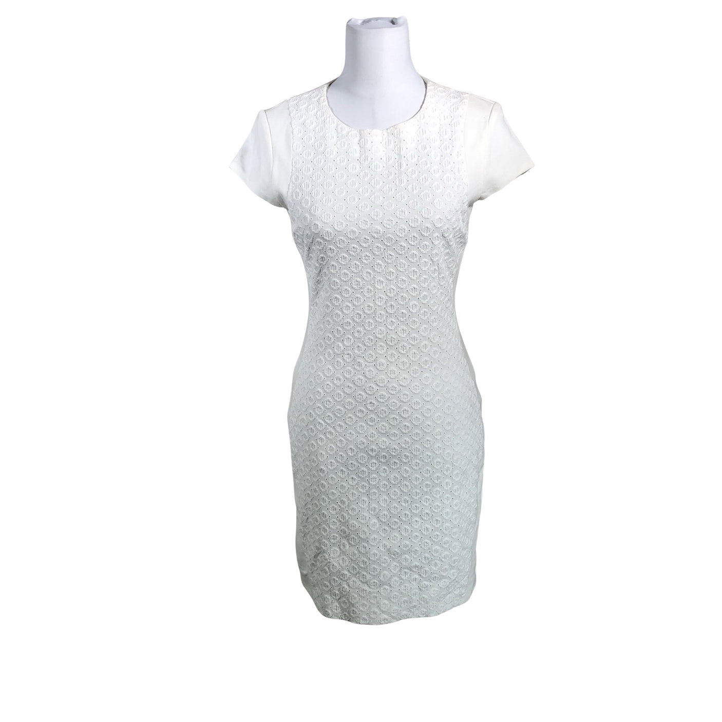 Unisex Diane von Furstenberg - Trikotaažist kleit, suurus 36 - Valge (1)