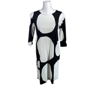 Unisex Marimekko - Trikotaažist kleit, suurus 38 - Valge (1)
