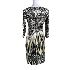 Unisex Andiata - Trikotaažist kleit, suurus 36 - Must (2)