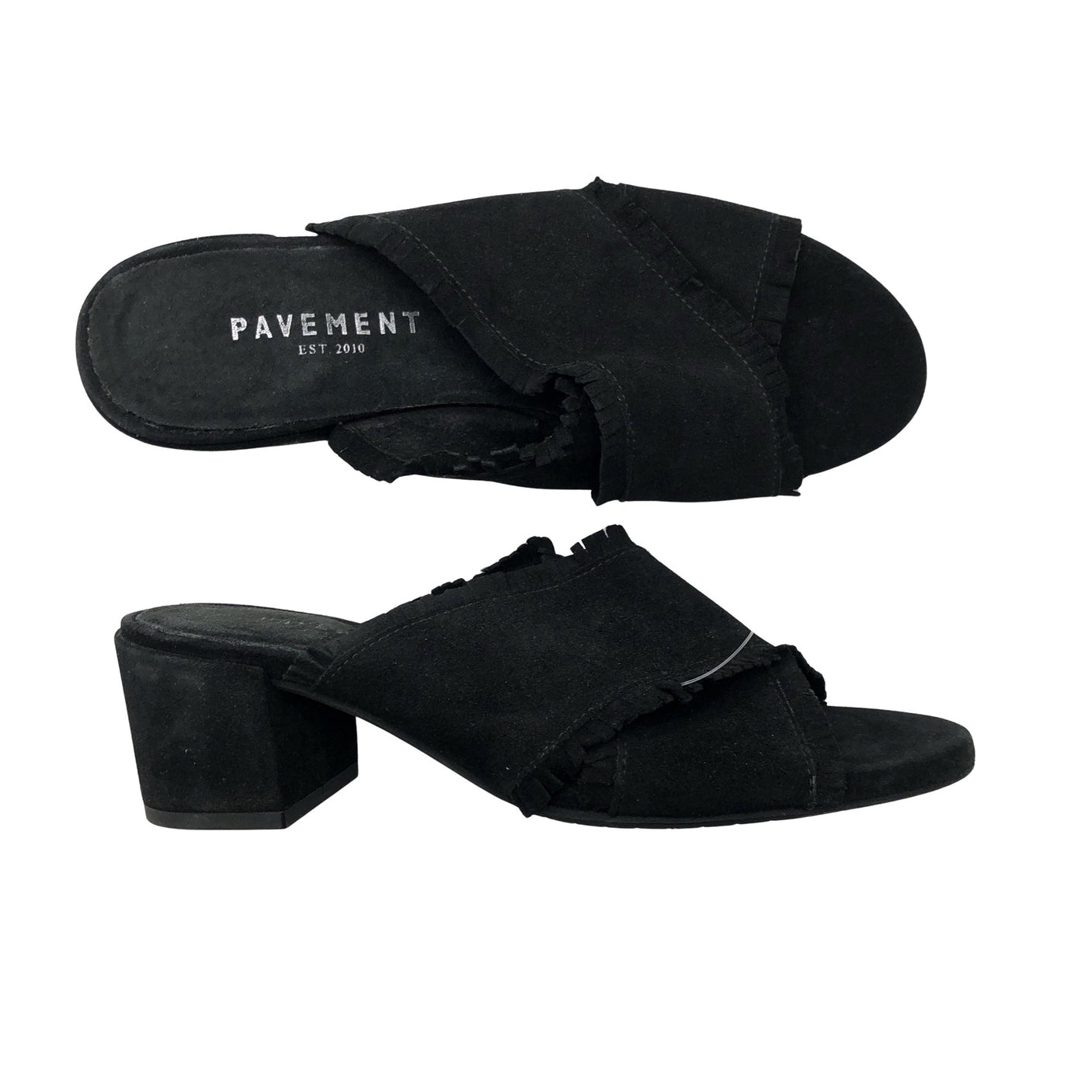Unisex Pavement - Kontsaga rihmikud, suurus 37 - Must (1)
