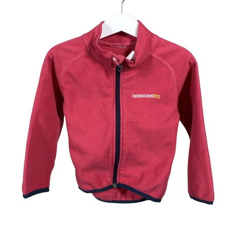 Unisex Didriksons - Fliisjakk, suurus 92 - 98 - Roosa ()