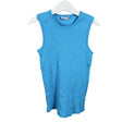Unisex Lindex - Trikotaažist topp, suurus 122 - 128 - Türkiis ()