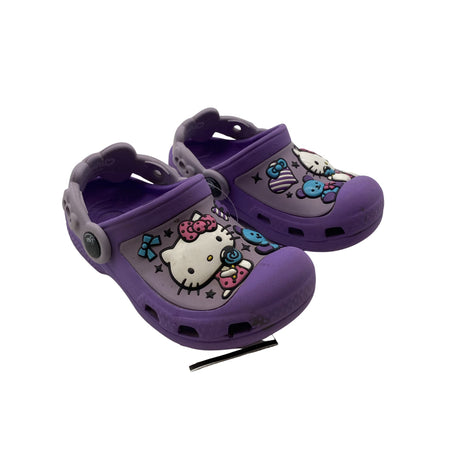 Unisex Crocs - Lahtise kannaga jalanõud, suurus 24 - Lilla (2)