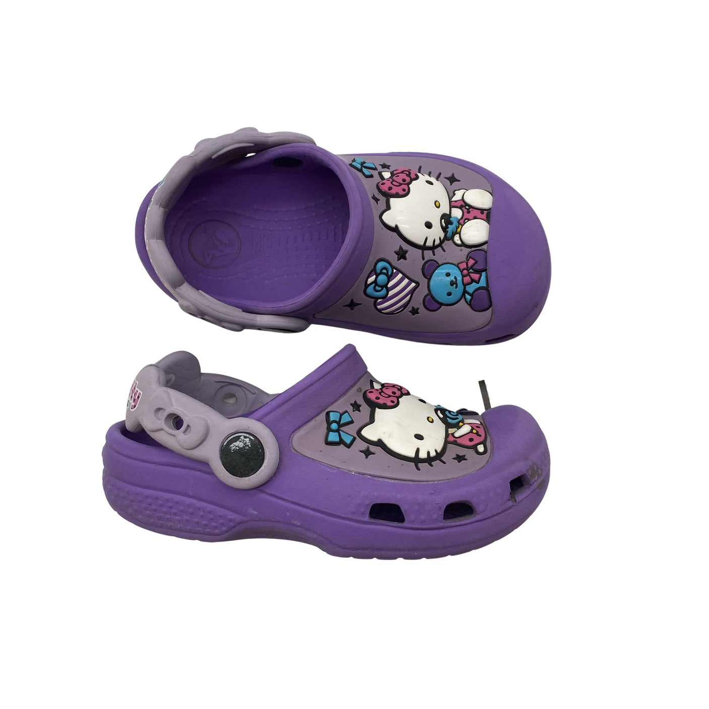 Unisex Crocs - Lahtise kannaga jalanõud, suurus 24 - Lilla (1)
