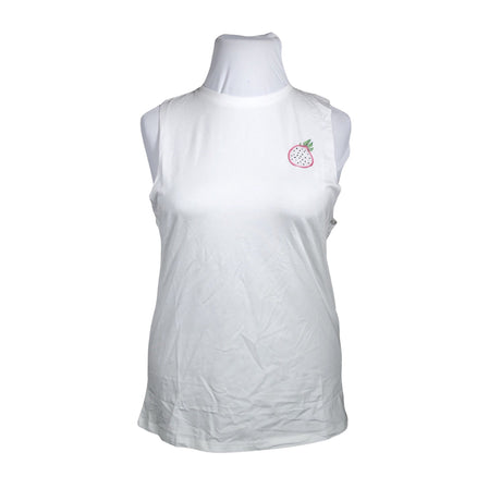 Unisex Shaken - Trikotaažist topp, suurus 42 - Valge ()