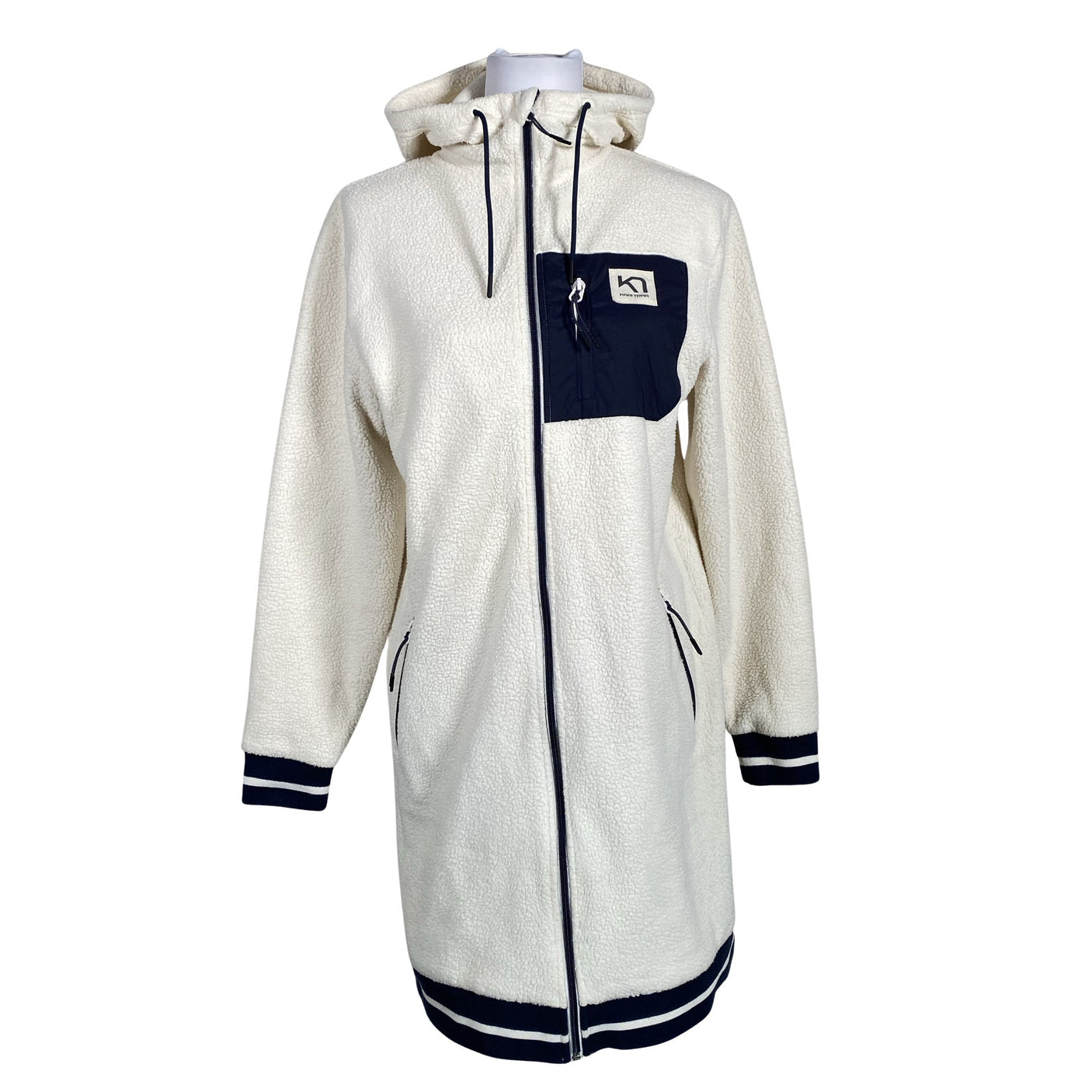 Unisex Kari Traa - Fliisjakk, suurus 38 - Looduslik valge (1)