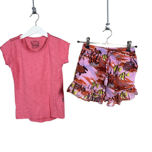 Unisex Scotch&Soda - Lühikesed püksid, suurus 122 - 128 - Lilla (1)