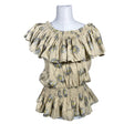 Unisex Bruuns Bazaar - Lühikeste käistega pluus, suurus 40 - Beige ()