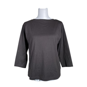 Unisex Muji - Trikotaažist pluus, suurus 34 - Pruun (1)