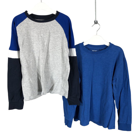 Unisex Next - Trikotaažist pluus, suurus 140 - 146 - Sinine ()